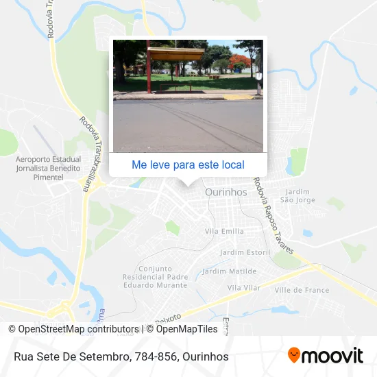 Rua Sete De Setembro, 784-856 mapa
