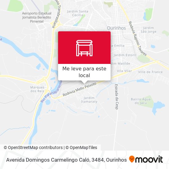 Avenida Domingos Carmelingo Caló, 3484 mapa