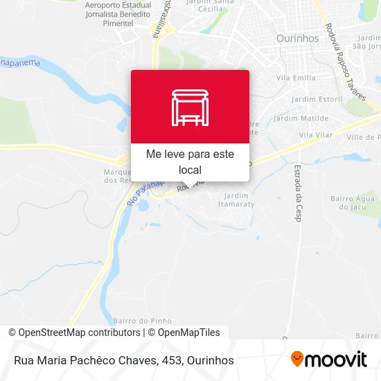 Rua Maria Pachêco Chaves, 453 mapa