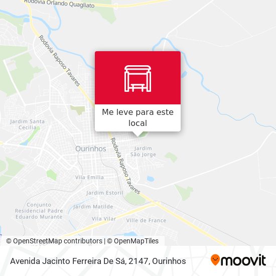 Avenida Jacinto Ferreira De Sá, 2147 mapa