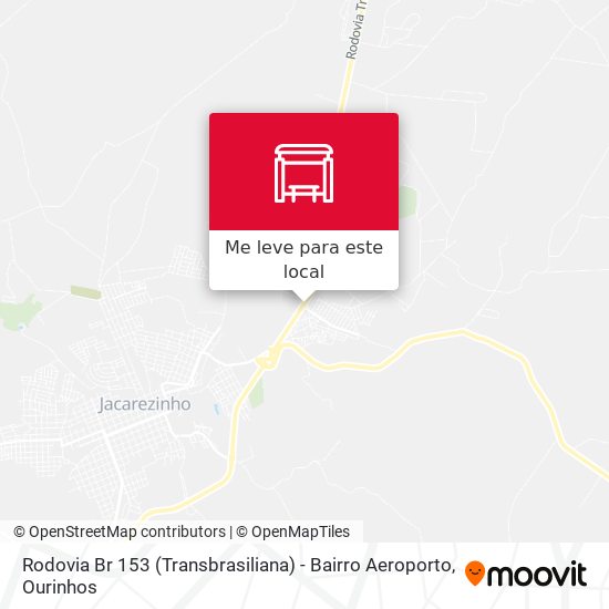 Rodovia Br 153 (Transbrasiliana) - Bairro Aeroporto mapa