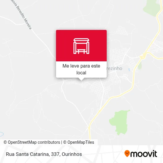 Rua Santa Catarina, 337 mapa