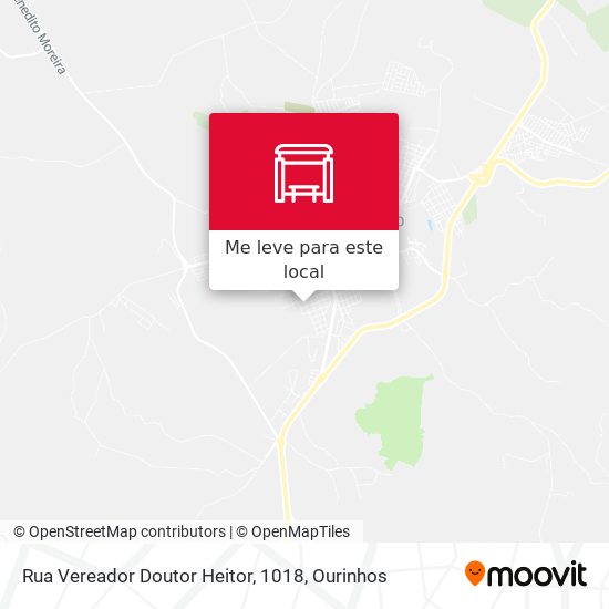 Rua Vereador Doutor Heitor, 1018 mapa
