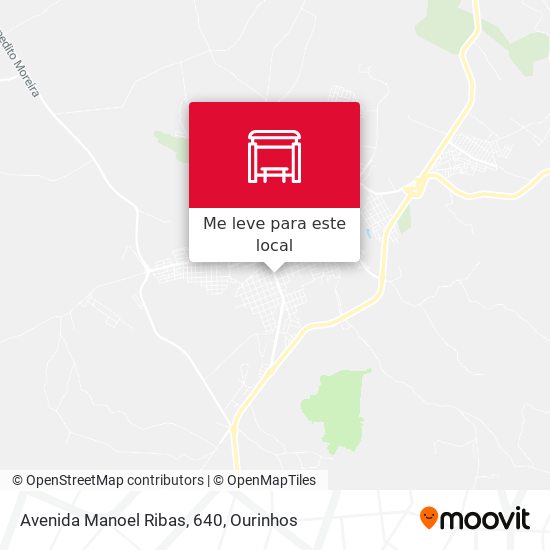 Avenida Manoel Ribas, 640 mapa