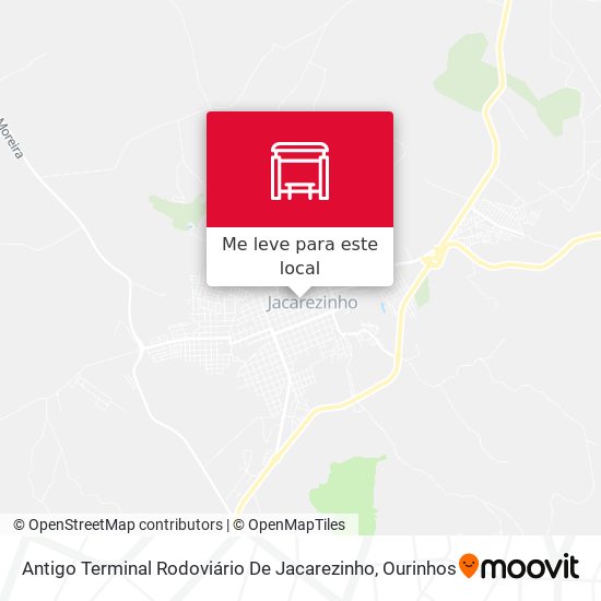 Antigo Terminal Rodoviário De Jacarezinho mapa