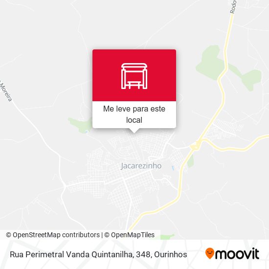 Rua Perimetral Vanda Quintanilha, 348 mapa