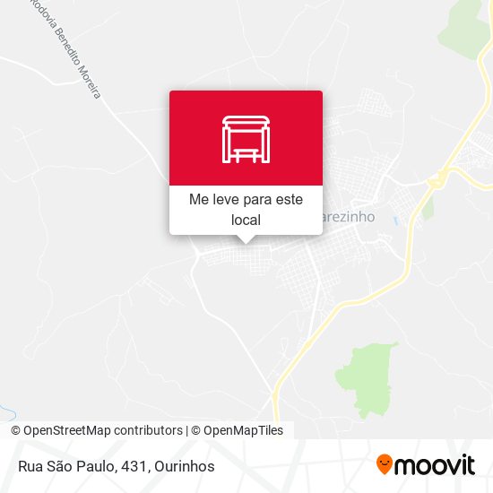 Rua São Paulo, 431 mapa