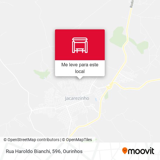 Rua Haroldo Bianchi, 596 mapa