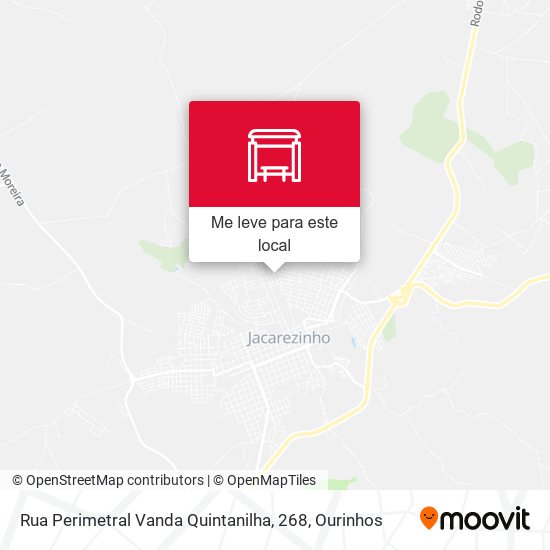 Rua Perimetral Vanda Quintanilha, 268 mapa