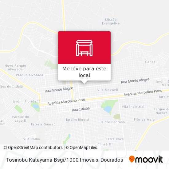 Tosinobu Katayama-Bsgi / 1000 Imoveis mapa