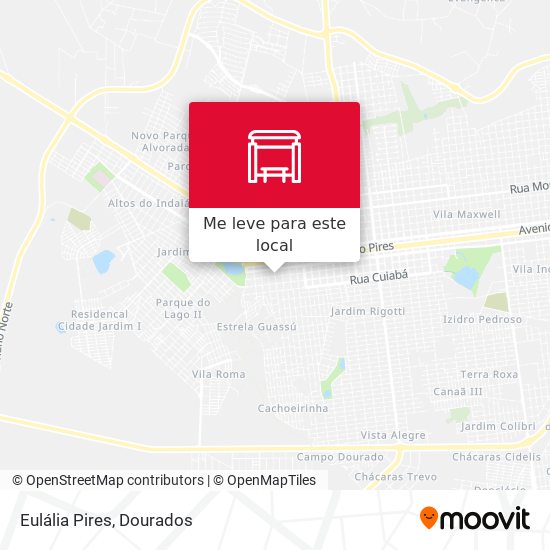 Eulália Pires mapa