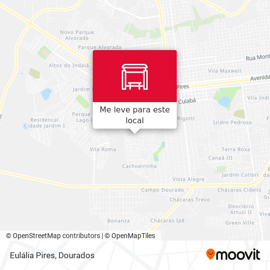 Eulália Pires mapa