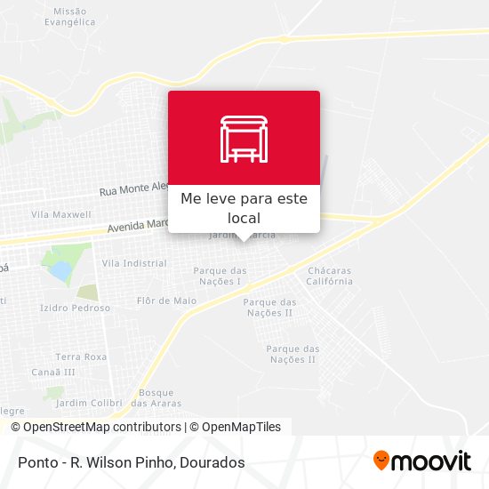 Ponto  - R. Wilson Pinho mapa