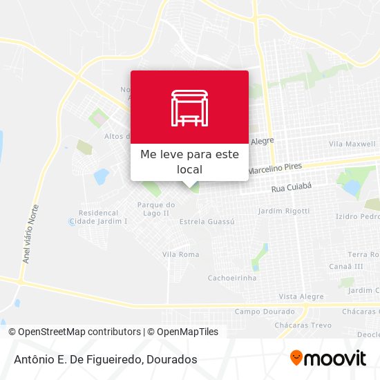 Antônio E. De Figueiredo mapa