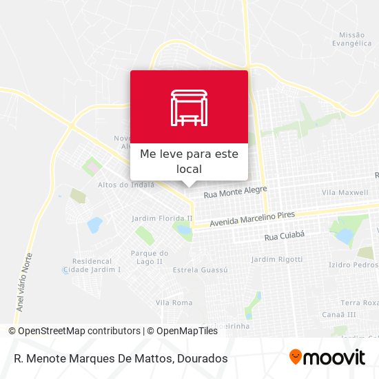 R. Menote Marques De Mattos mapa