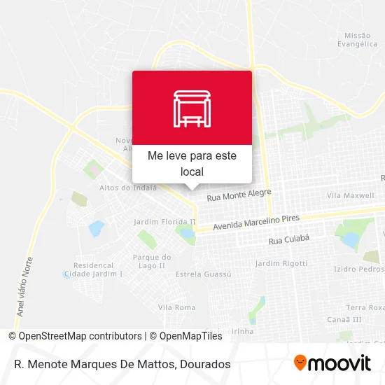 R. Menote Marques De Mattos mapa