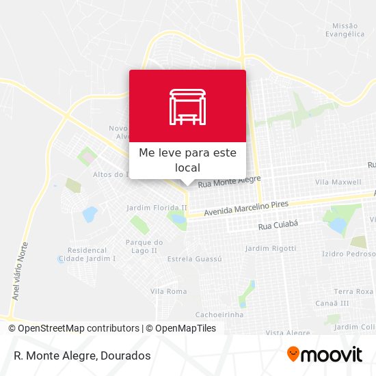 R. Monte Alegre mapa