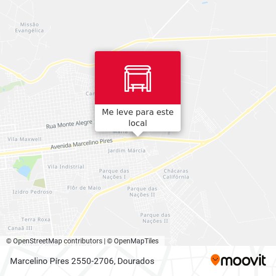 Marcelino Píres 2550-2706 mapa