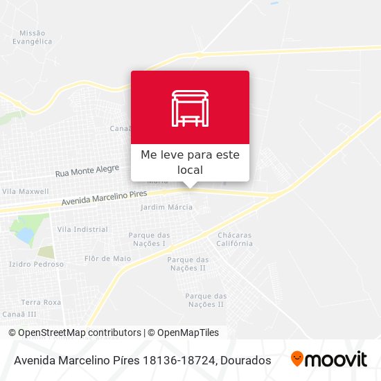 Avenida Marcelino Píres 18136-18724 mapa