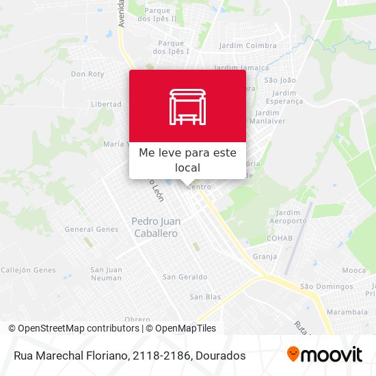 Rua Marechal Floriano, 2118-2186 mapa