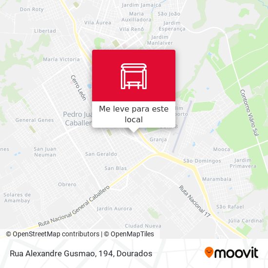 Rua Alexandre Gusmao, 194 mapa