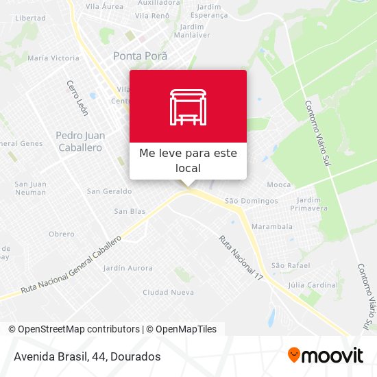 Avenida Brasil, 44 mapa