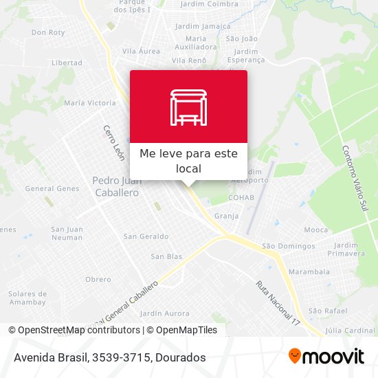 Avenida Brasil, 3539-3715 mapa