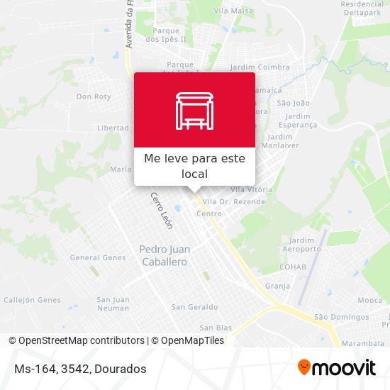 Ms-164, 3542 mapa