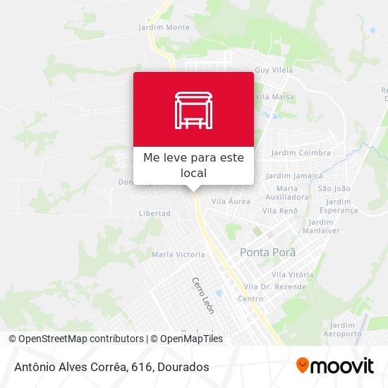 Antônio Alves Corrêa, 616 mapa