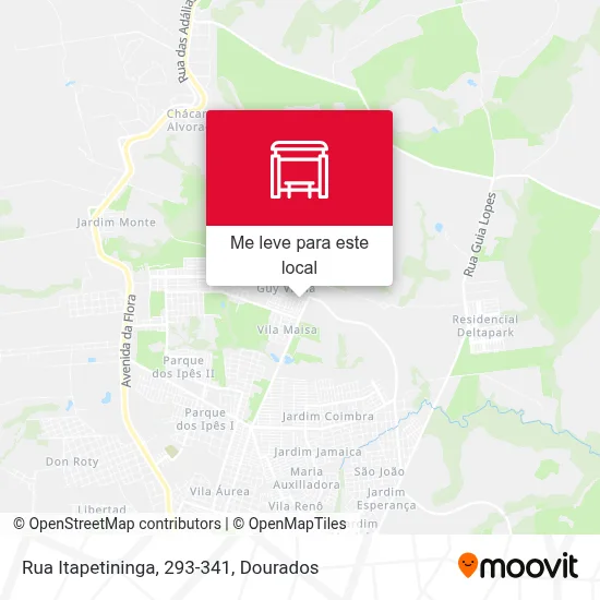 Rua Itapetininga, 293-341 mapa
