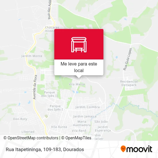 Rua Itapetininga, 109-183 mapa