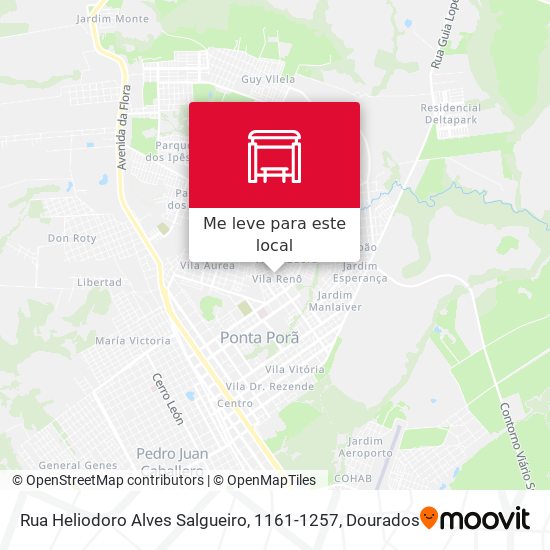 Rua Heliodoro Alves Salgueiro, 1161-1257 mapa