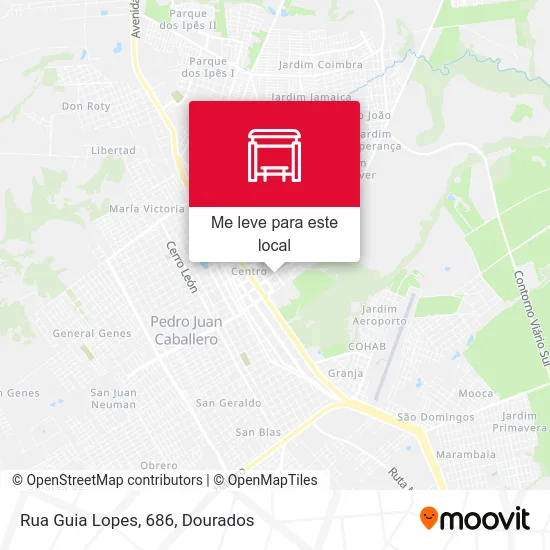 Rua Guia Lopes, 686 mapa