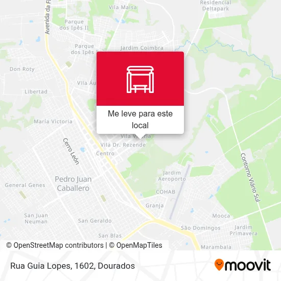 Rua Guia Lopes, 1602 mapa