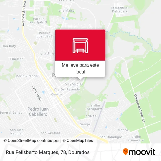 Rua Felisberto Marques, 78 mapa
