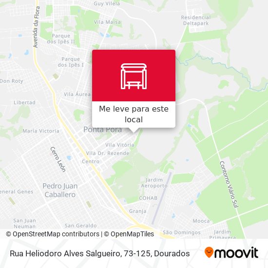 Rua Heliodoro Alves Salgueiro, 73-125 mapa