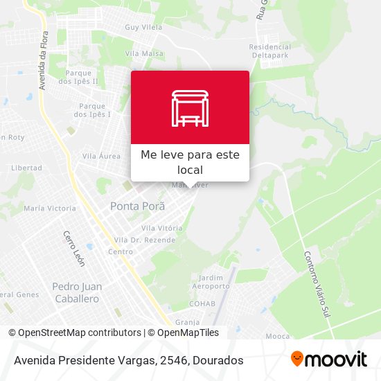 Avenida Presidente Vargas, 2546 mapa