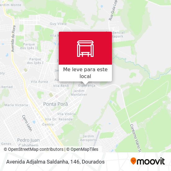 Avenida Adjalma Saldanha, 146 mapa
