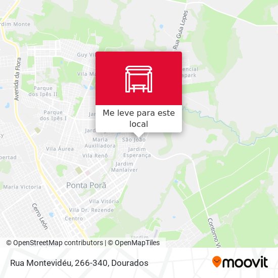 Rua Montevidéu, 266-340 mapa
