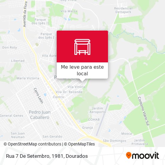 Rua 7 De Setembro, 1981 mapa