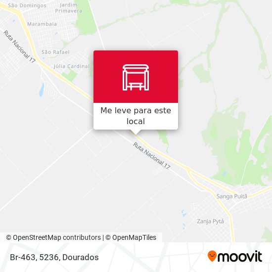 Br-463, 5236 mapa