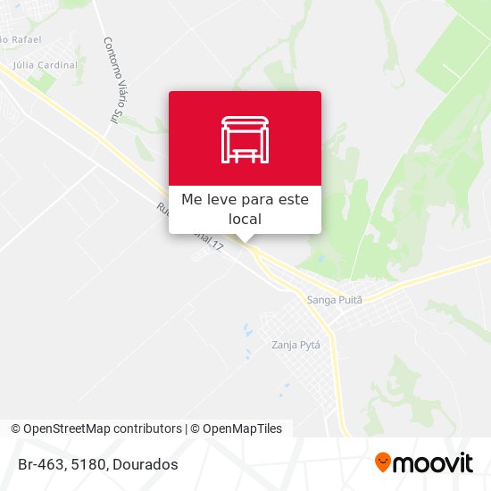 Br-463, 5180 mapa