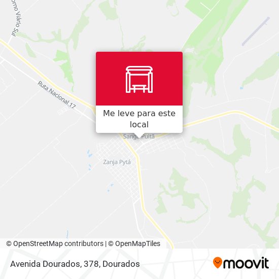 Avenida Dourados, 378 mapa
