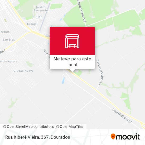 Rua Itiberê Viêira, 367 mapa