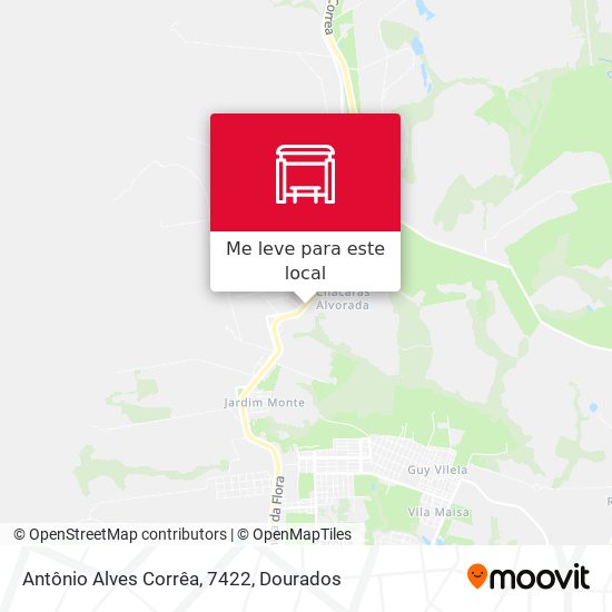 Antônio Alves Corrêa, 7422 mapa