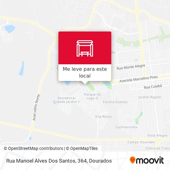 Rua Manoel Alves Dos Santos, 364 mapa