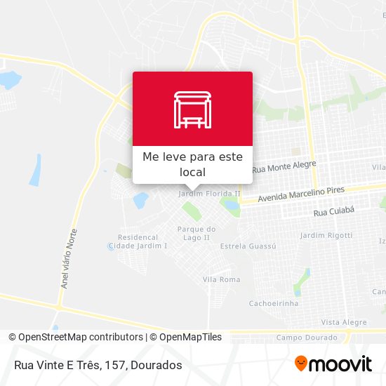 Rua Vinte E Três, 157 mapa