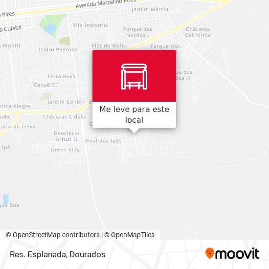 Res. Esplanada mapa