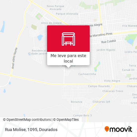 Rua Molise, 1095 mapa