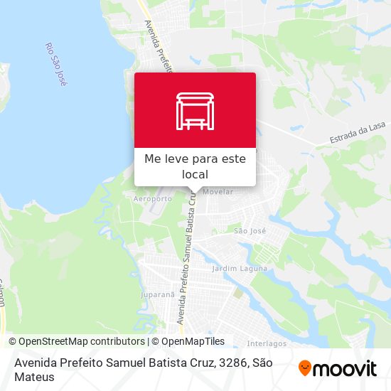 Avenida Prefeito Samuel Batista Cruz, 3286 mapa